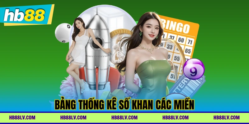 Bảng thống kê số khan các miền